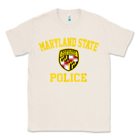 Natural maryland state police Classic Tee - linhVisuals