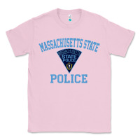 Bubblegum Pink massachusetts state police Classic Tee - linhVisuals
