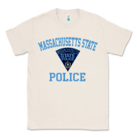 Natural massachusetts state police Classic Tee - linhVisuals