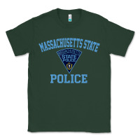 Sports Green massachusetts state police Classic Tee - linhVisuals