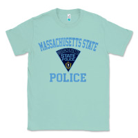 Seafoam massachusetts state police Classic Tee - linhVisuals