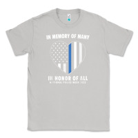 Moon Dust national police week shirt in memory and honor us flag Classic Tee - linhVisuals