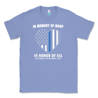 Colony Blue national police week shirt in memory and honor us flag Classic Tee - linhVisuals