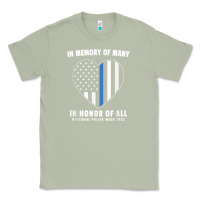 Matcha national police week shirt in memory and honor us flag Classic Tee - linhVisuals