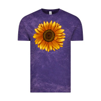 Cloud Purple Soraya Sunflower Vintage Tee - LillyAllenDesigns