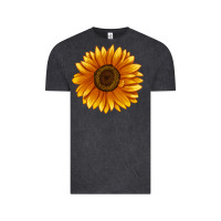 Vintage Black Soraya Sunflower Vintage Tee - LillyAllenDesigns