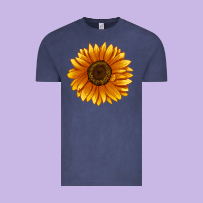 Soraya Sunflower Vintage Tee Designed By Lillyallendesigns