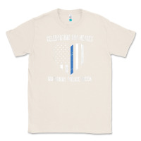 Natural national police week shirt vintage blue line american flag Classic Tee - linhVisuals