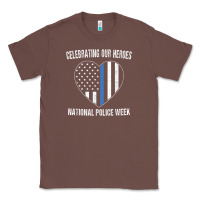 Chestnut national police week shirt vintage blue line american flag Classic Tee - linhVisuals