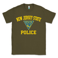 Army Green new jersey state police Classic Tee - linhVisuals