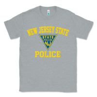 Heather Grey new jersey state police Classic Tee - linhVisuals