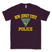 Plum new jersey state police Classic Tee - linhVisuals