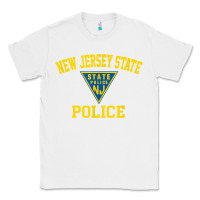 White new jersey state police Classic Tee - linhVisuals