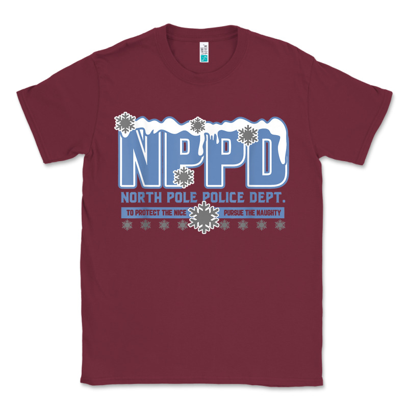 North Pole Police Department Classic Tee by linhVisuals | Teevron