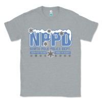 Heather Grey north pole police department Classic Tee - linhVisuals