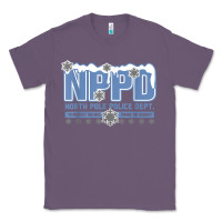 Lavender north pole police department Classic Tee - linhVisuals