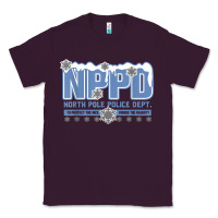Plum north pole police department Classic Tee - linhVisuals