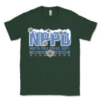 Sports Green north pole police department Classic Tee - linhVisuals