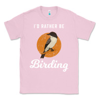 Bubblegum Pink birding birdwatching eastern phoebe Classic Tee - linhVisuals