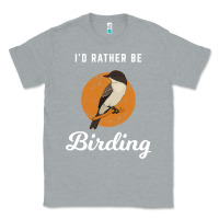 Heather Grey birding birdwatching eastern phoebe Classic Tee - linhVisuals
