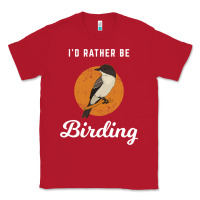 Red birding birdwatching eastern phoebe Classic Tee - linhVisuals