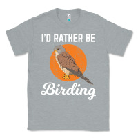 Heather Grey birding birdwatching kestrel bird bird Classic Tee - linhVisuals
