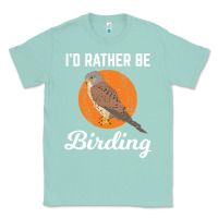Seafoam birding birdwatching kestrel bird bird Classic Tee - linhVisuals