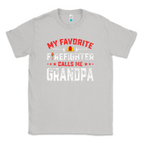 Moon Dust mens father's day my favorite firefighter calls me grandpa premium Classic Tee - linhVisuals