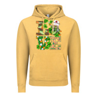 Vintage Mustard st.patricks nurse love gnomies Vintage Hoodie - BarkalooDesign