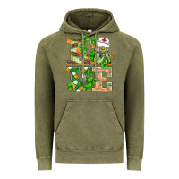 Vintage Olive st.patricks nurse love gnomies Vintage Hoodie - BarkalooDesign