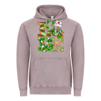 Vintage Zinc st.patricks nurse love gnomies Vintage Hoodie - BarkalooDesign