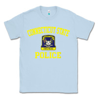 Dusty Blue connecticut state police Classic Tee - linhVisuals