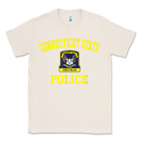 Natural connecticut state police Classic Tee - linhVisuals