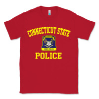 Red connecticut state police Classic Tee - linhVisuals