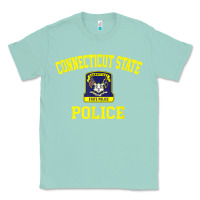 Seafoam connecticut state police Classic Tee - linhVisuals