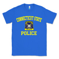 True Royal connecticut state police Classic Tee - linhVisuals