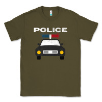 Army Green cool policeman law enforcement deputy kawaii police mobile premium Classic Tee - linhVisuals
