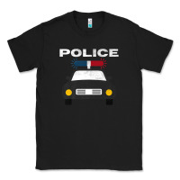 Black cool policeman law enforcement deputy kawaii police mobile premium Classic Tee - linhVisuals