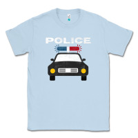 Dusty Blue cool policeman law enforcement deputy kawaii police mobile premium Classic Tee - linhVisuals