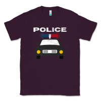 Plum cool policeman law enforcement deputy kawaii police mobile premium Classic Tee - linhVisuals