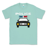 Seafoam cool policeman law enforcement deputy kawaii police mobile premium Classic Tee - linhVisuals