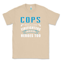 Mushroom cops because firefighters need heroes too premium Classic Tee - linhVisuals