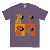 Lavender rhodesian ridgeback t  shirt rhodesian ridgeback dog gift idea t  shir Classic Tee - linhVisuals