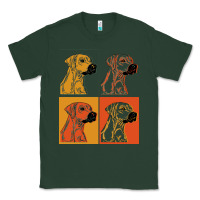 Sports Green rhodesian ridgeback t  shirt rhodesian ridgeback dog gift idea t  shir Classic Tee - linhVisuals