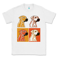 White rhodesian ridgeback t  shirt rhodesian ridgeback dog gift idea t  shir Classic Tee - linhVisuals