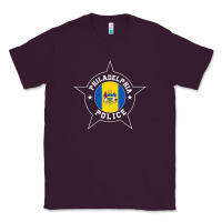 Plum philadelphia police t shirt   ppd Classic Tee - linhVisuals
