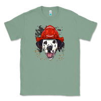 Sage dalmatian firefighter dalmatian dog lover Classic Tee - linhVisuals