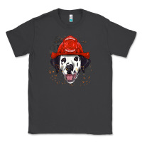 Smoke dalmatian firefighter dalmatian dog lover Classic Tee - linhVisuals