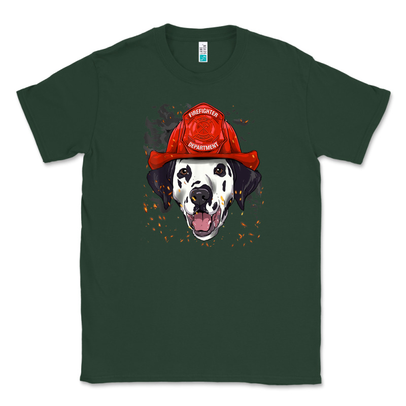 Dalmatian Firefighter Dalmatian Dog Lover Classic Tee by linhVisuals | Teevron