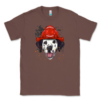 Chestnut dalmatian firefighter dalmatian dog lover Classic Tee - linhVisuals